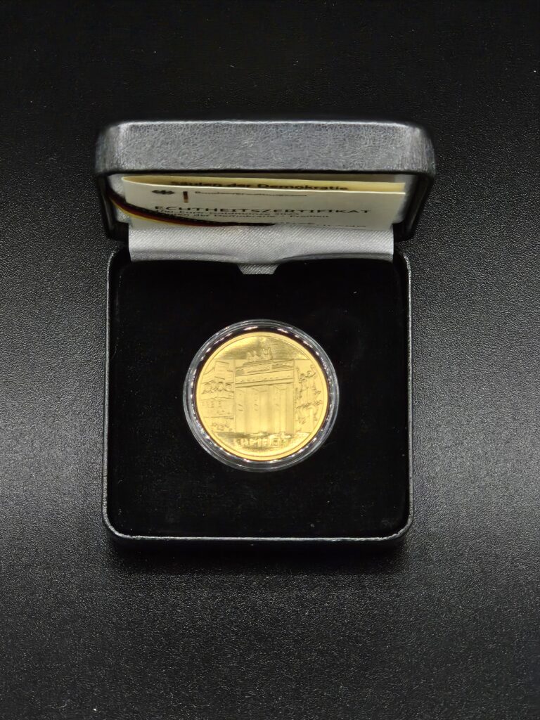 100 Euro Münze Freiheit Gold 1/2 Unze