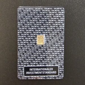 1 Gramm Goldbarren 999er Gold