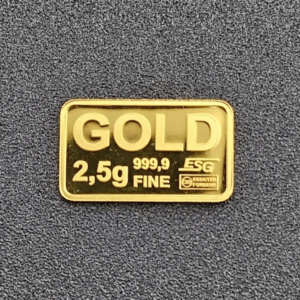 Goldbarren 2,5g Feingoldbarren